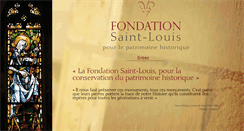 Desktop Screenshot of fondation-saint-louis.com